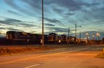 CSX Locomotives in the Yard